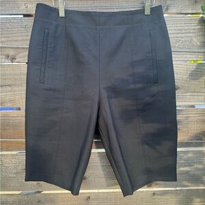 Tibi Black Tailored shorts